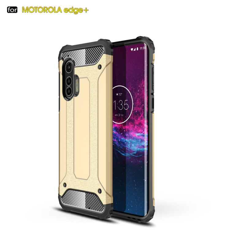 For Motorola Edge Plus Magic Armor TPU + PC Combination Case