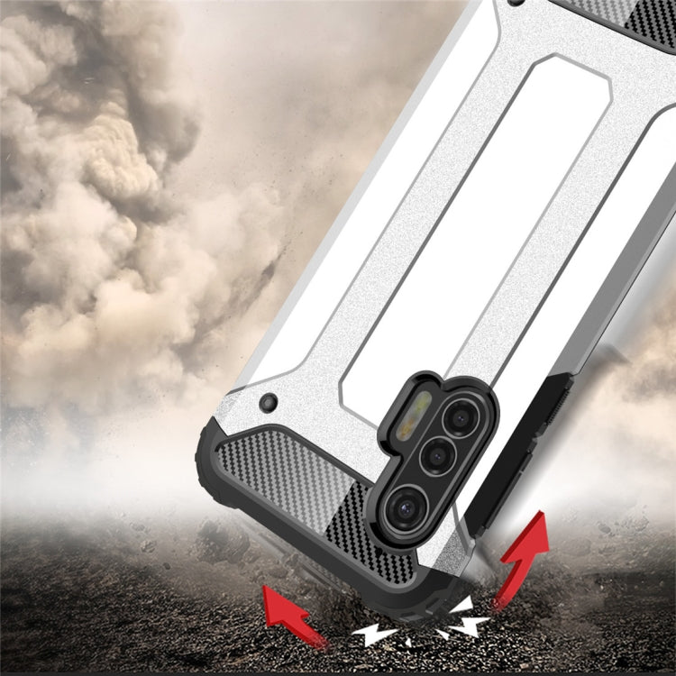 For Motorola Edge Plus Magic Armor TPU + PC Combination Case