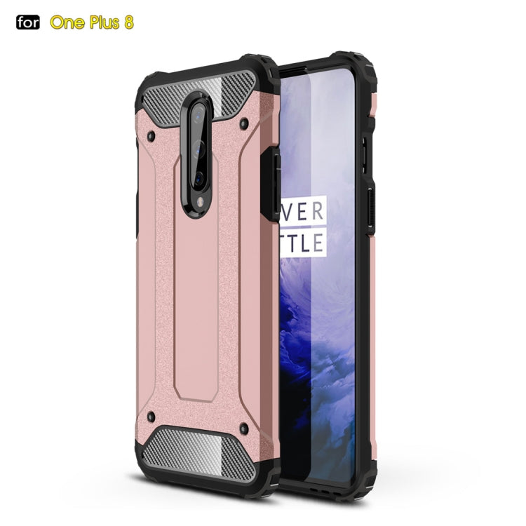For OnePlus 8 Magic Armor TPU + PC Combination Case