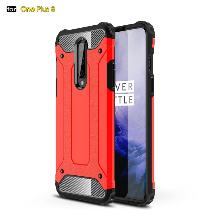 For OnePlus 8 Magic Armor TPU + PC Combination Case