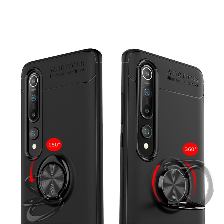 For Xiaomi Mi 10 / 10 Pro Metal Ring Holder 360 Degree Rotating TPU Case