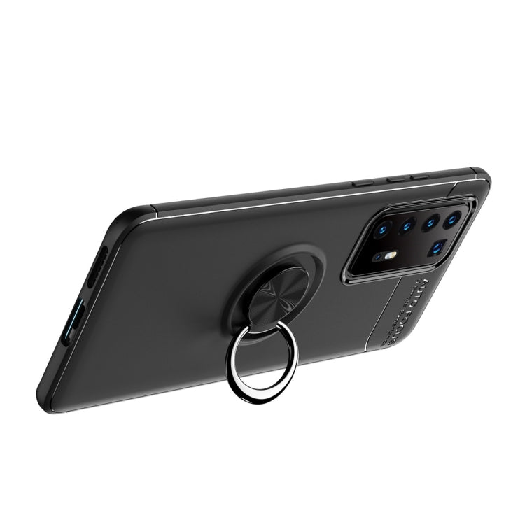 For Huawei P40 Pro Metal Ring Holder 360 Degree Rotating TPU Case