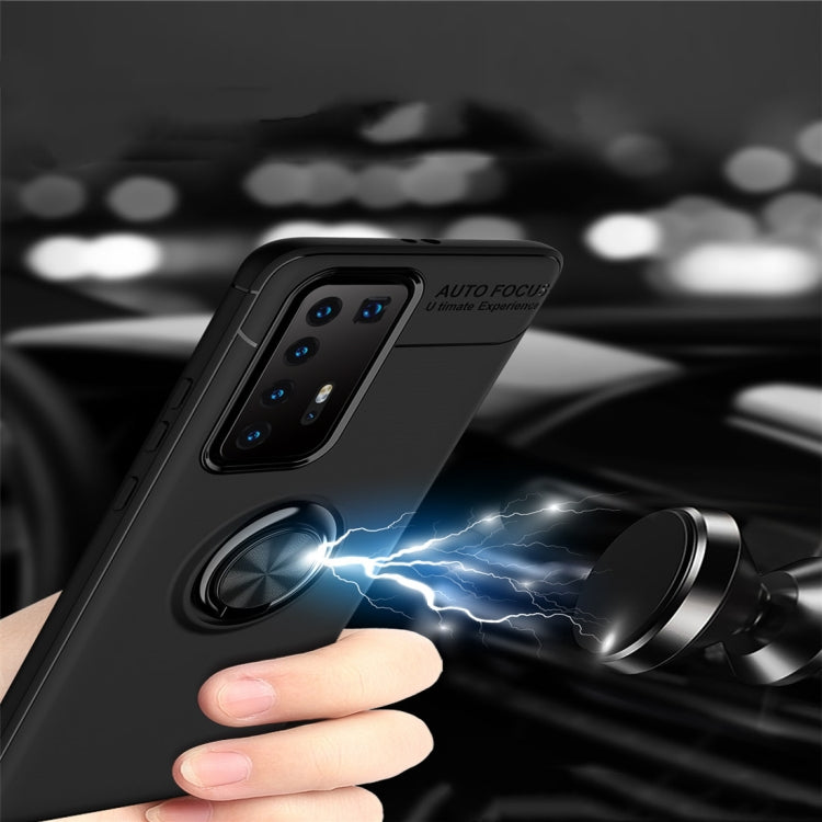 For Huawei P40 Pro Metal Ring Holder 360 Degree Rotating TPU Case