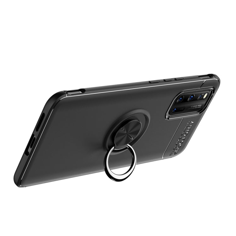 For Vivo IQOO3 Metal Ring Holder 360 Degree Rotating TPU Case