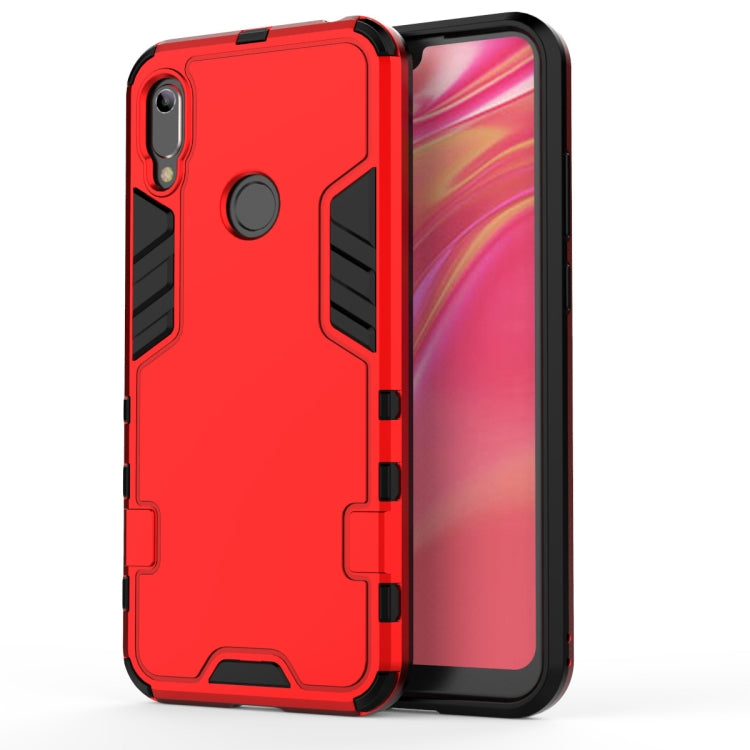 For Huawei P-Smart (2019) 3 in 1 Full Coverage Shockproof PC + TPU Case