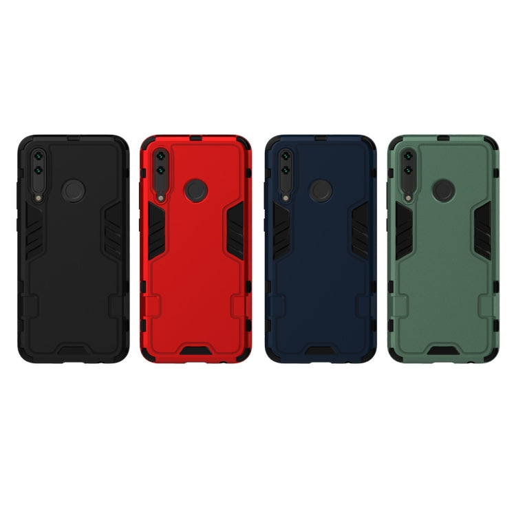 For Huawei Enjoy 9S / Nova 4 Lite 3 in 1 Full Coverage Shockproof PC + TPU Case