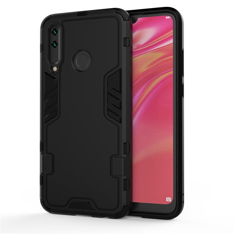 For Huawei P Smart Plus (2019) 3 in 1 Full Coverage Shockproof PC + TPU Case