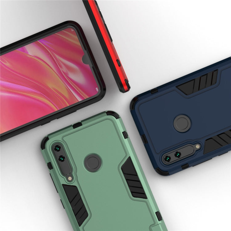 For Huawei Enjoy 10 Plus 3 in 1 Full Coverage Shockproof PC + TPU Case