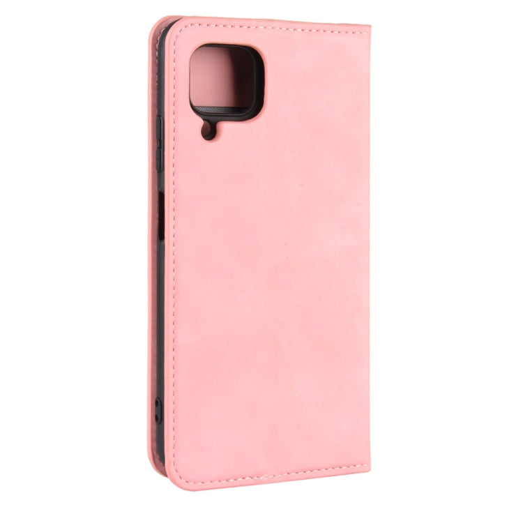 For Huawei nova 6 SE/ P40 Lite / nova 7i Retro-skin Business Magnetic Suction Leather Case with Holder & Card Slots & Wallet