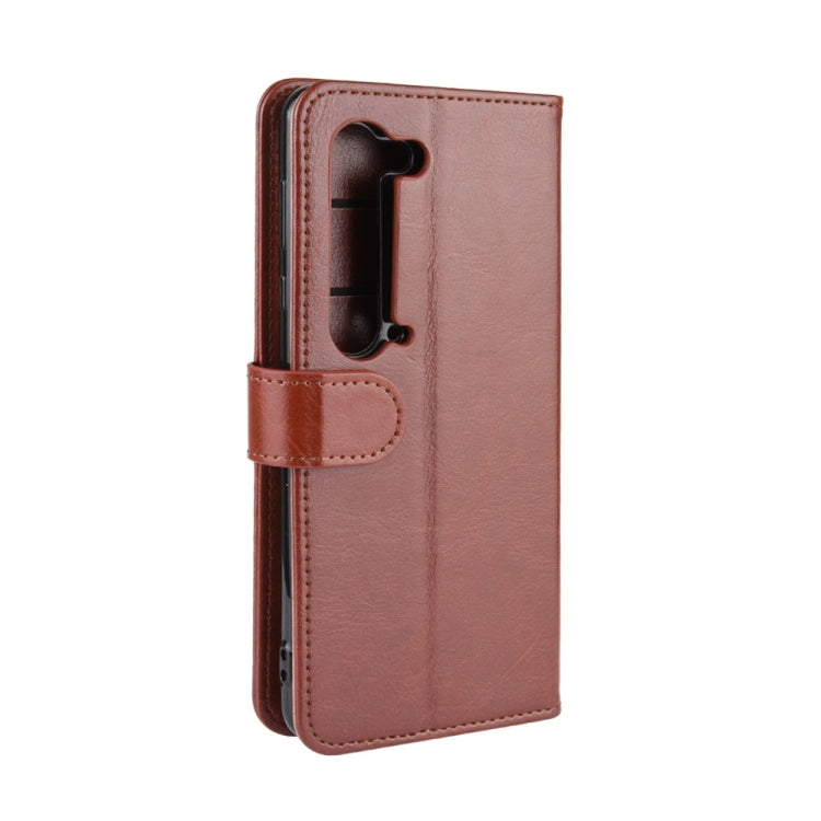 For Sharp Aquos R5G R64 Texture Single Horizontal Flip Protective Case with Holder & Card Slots & Wallet& Photo Frame