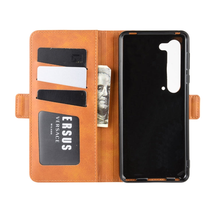 For Sharp Aquos R5G Dual-side Magnetic Buckle Horizontal Flip Leather Case with Holder & Card Slots & Wallet