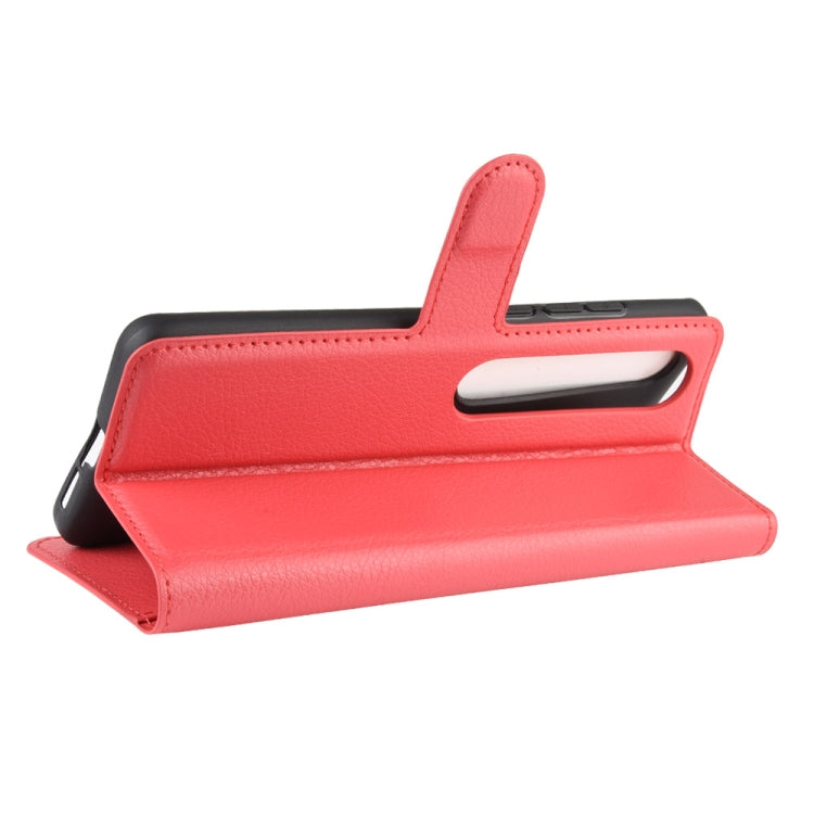 For Xiaomi Mi 10 / Mi 10 Pro Litchi Texture Horizontal Flip Protective Case with Holder & Card Slots & Wallet