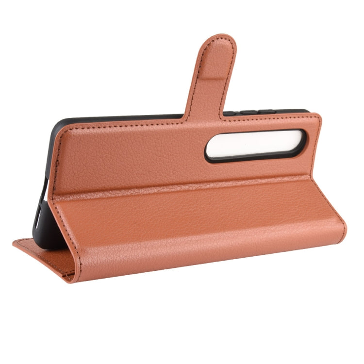 For Xiaomi Mi 10 / Mi 10 Pro Litchi Texture Horizontal Flip Protective Case with Holder & Card Slots & Wallet