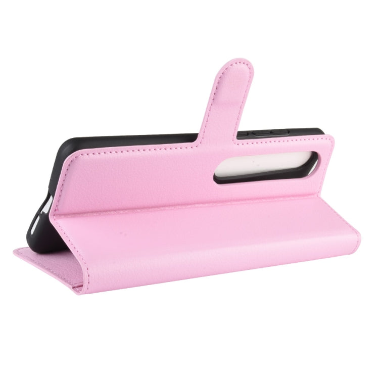 For Xiaomi Mi 10 / Mi 10 Pro Litchi Texture Horizontal Flip Protective Case with Holder & Card Slots & Wallet