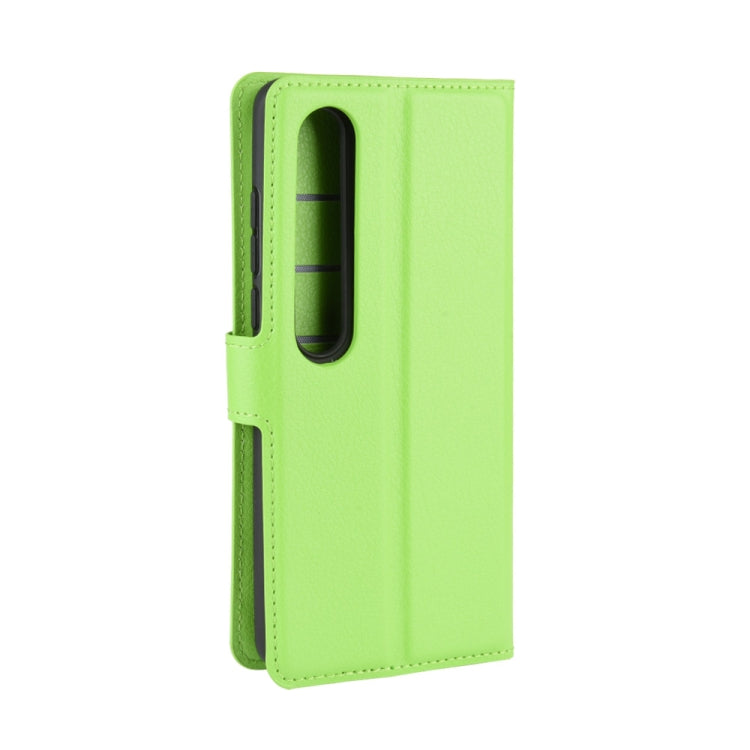 For Xiaomi Mi 10 / Mi 10 Pro Litchi Texture Horizontal Flip Protective Case with Holder & Card Slots & Wallet