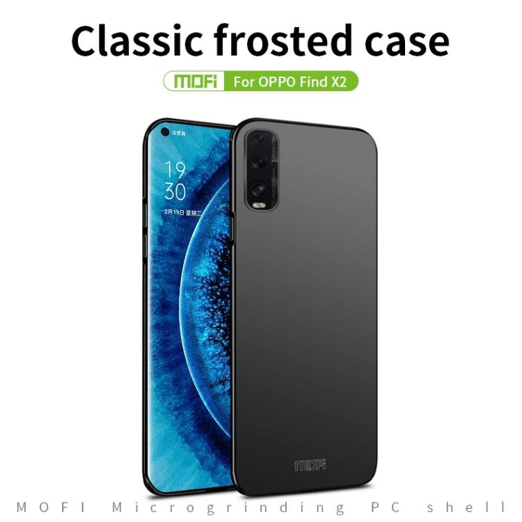 For OPPO Find X2 MOFI Frosted PC Ultra-thin Hard Case