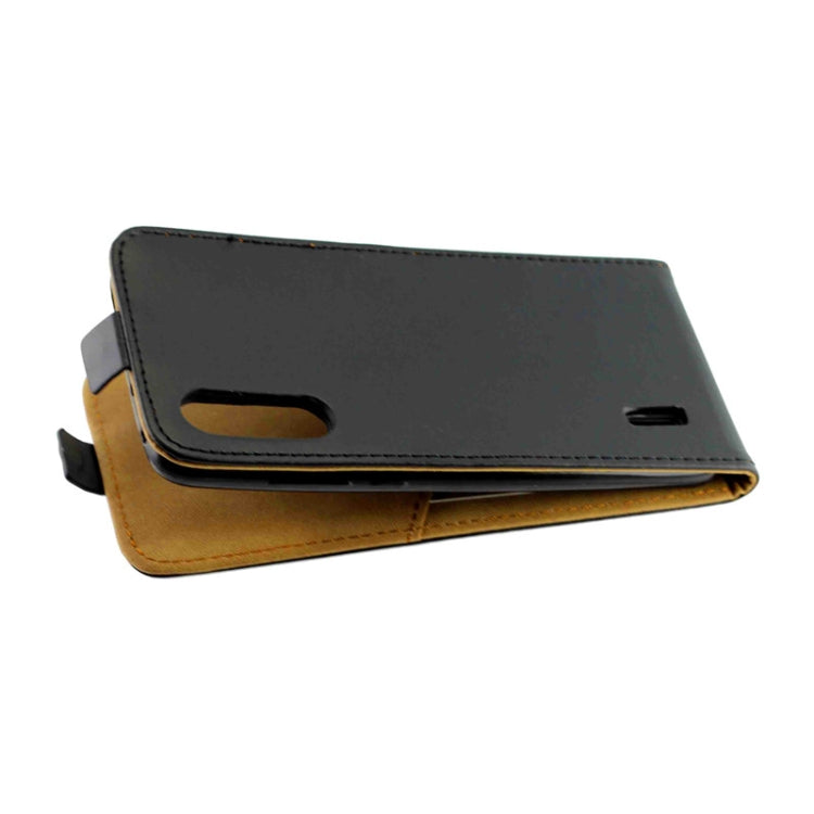 For Xiaomi Mi CC9 Business Style Vertical Flip TPU + PU Leather Case with Card Slot(Black)