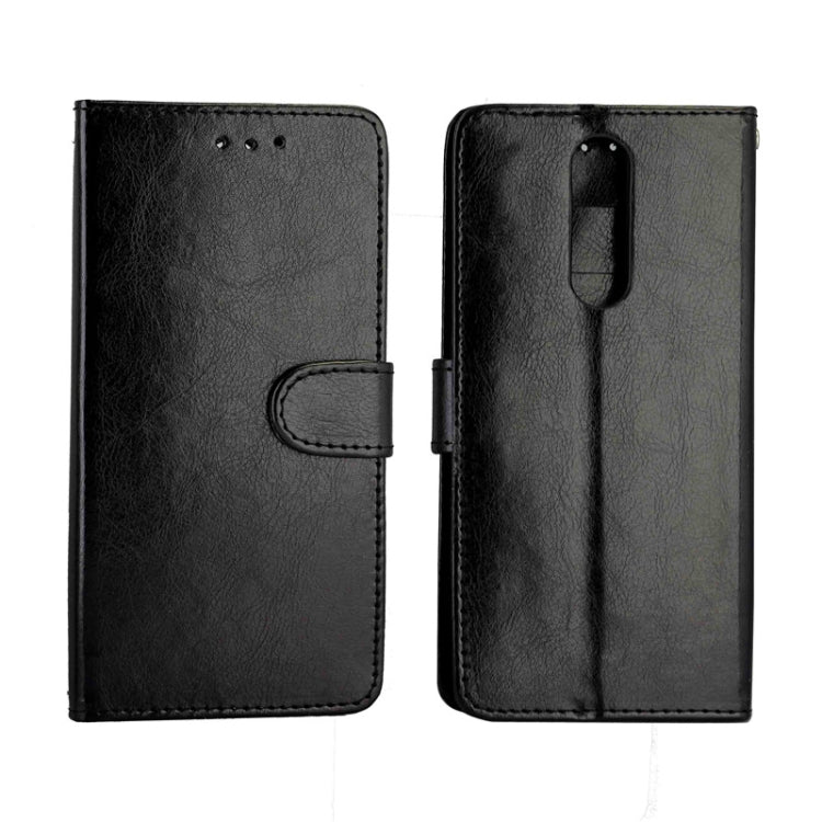 For Xiaomi Redmi K30 Crazy Horse Texture Leather Horizontal Flip Protective Case with Holder & Card Slots & Wallet & Photo Frame