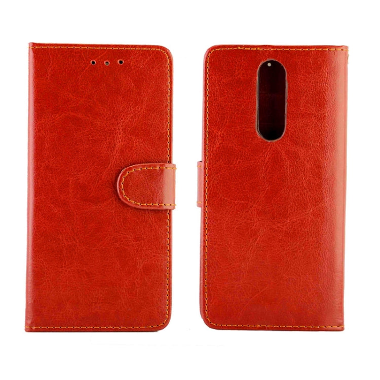 For Xiaomi Redmi K30 Crazy Horse Texture Leather Horizontal Flip Protective Case with Holder & Card Slots & Wallet & Photo Frame