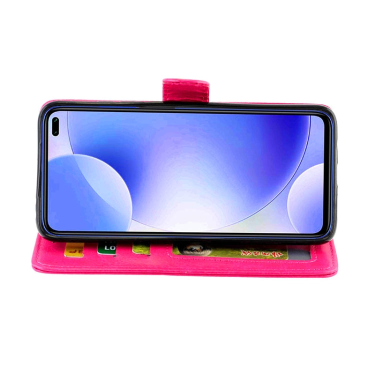 For Xiaomi Redmi K30 Crazy Horse Texture Leather Horizontal Flip Protective Case with Holder & Card Slots & Wallet & Photo Frame