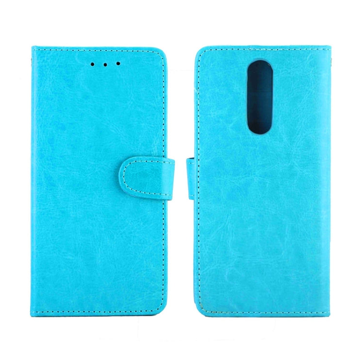 For Xiaomi Redmi K30 Crazy Horse Texture Leather Horizontal Flip Protective Case with Holder & Card Slots & Wallet & Photo Frame