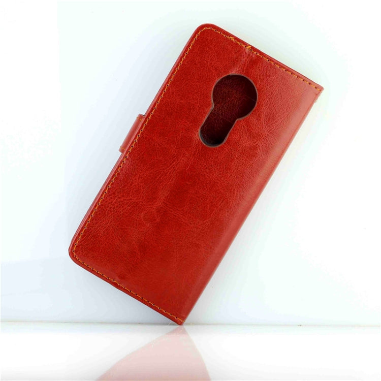 For Nokia 7.2 Crazy Horse Texture Leather Horizontal Flip Protective Case with Holder & Card Slots & Wallet & Photo Frame