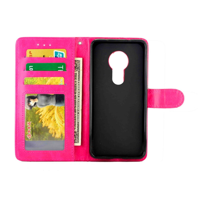 For Nokia 7.2 Crazy Horse Texture Leather Horizontal Flip Protective Case with Holder & Card Slots & Wallet & Photo Frame