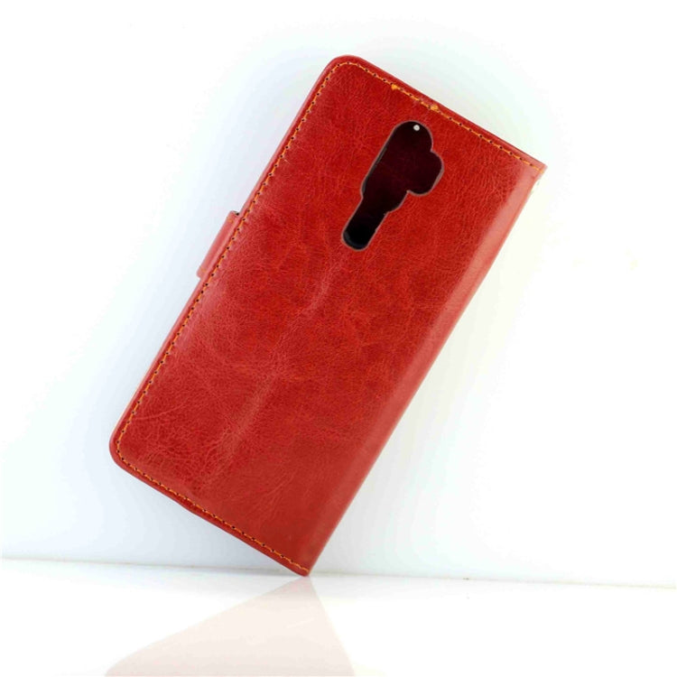 For OPPO A9 (2020) / A5 (2020) Crazy Horse Texture Leather Horizontal Flip Protective Case with Holder & Card Slots & Wallet & Photo Frame