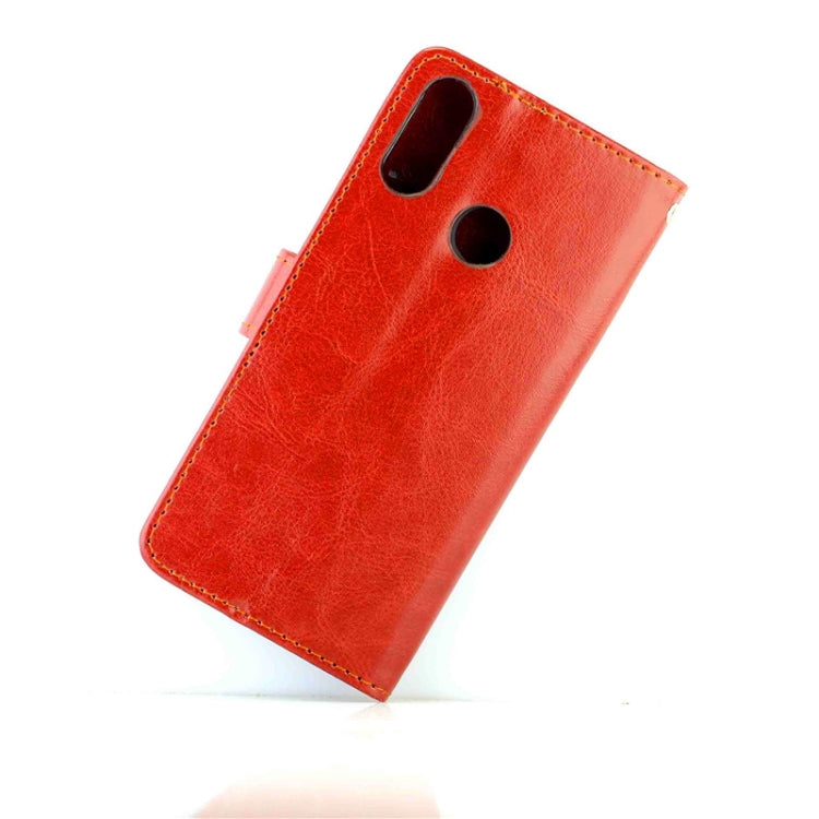 For LG W10 Crazy Horse Texture Leather Horizontal Flip Protective Case with Holder & Card Slots & Wallet & Photo Frame