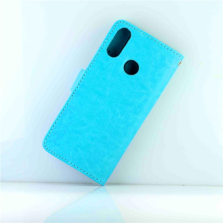 For LG W10 Crazy Horse Texture Leather Horizontal Flip Protective Case with Holder & Card Slots & Wallet & Photo Frame