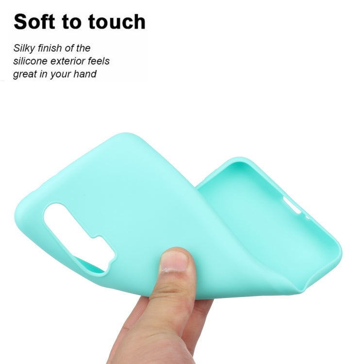 For Huawei Nova 6 Frosted Candy-Colored Ultra-thin TPU Phone Case