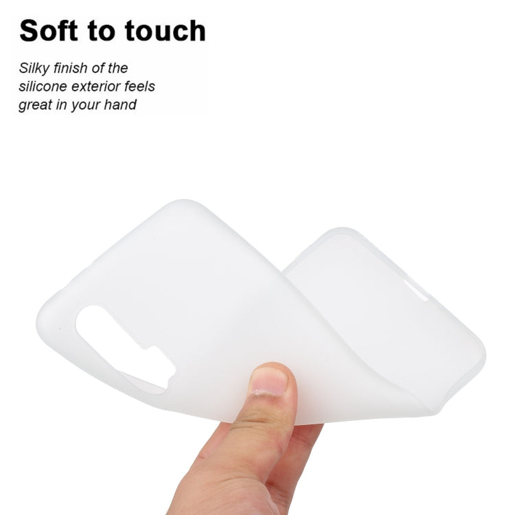 For Huawei Nova 6 Frosted Candy-Colored Ultra-thin TPU Phone Case