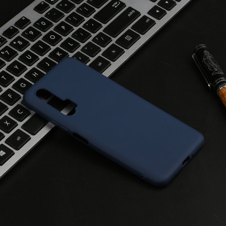 For Huawei Nova 6 Frosted Candy-Colored Ultra-thin TPU Phone Case