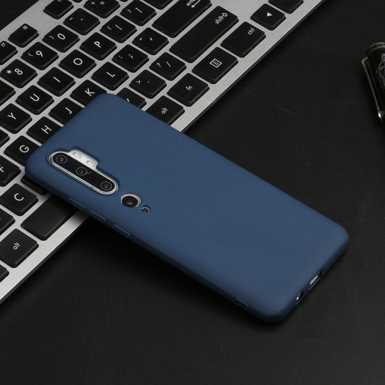 For Xiaomi Mi CC9 Pro / Mi Note 10 / Mi Note 10 Pro Frosted Candy-Colored Ultra-thin TPU Case