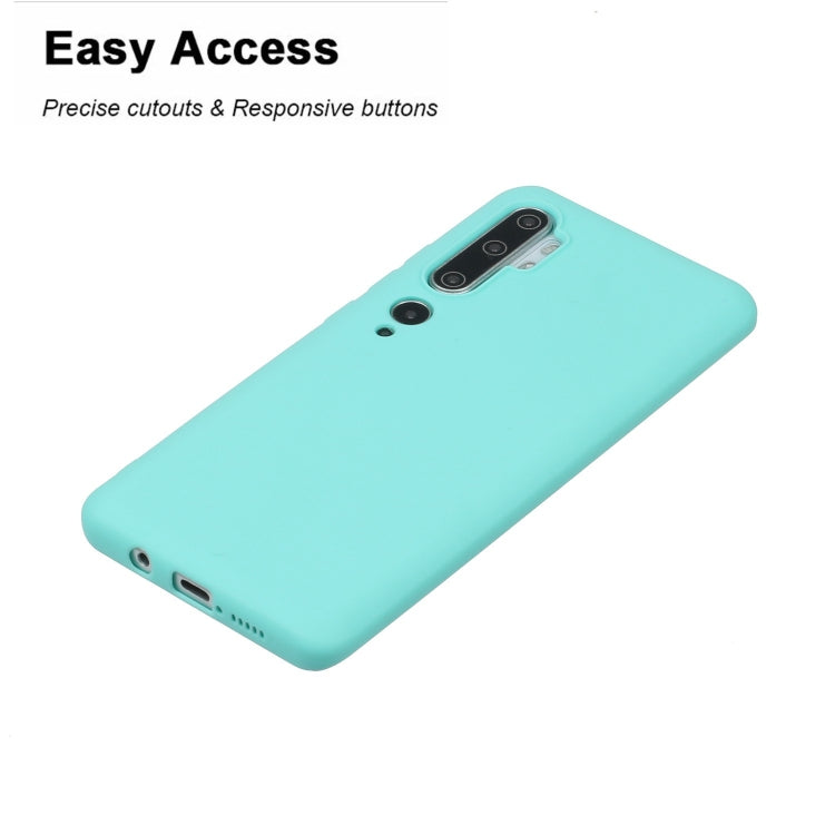 For Xiaomi Mi CC9 Pro / Mi Note 10 / Mi Note 10 Pro Frosted Candy-Colored Ultra-thin TPU Case