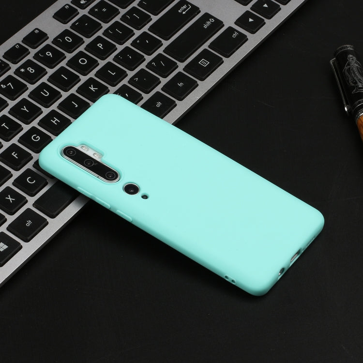 For Xiaomi Mi CC9 Pro / Mi Note 10 / Mi Note 10 Pro Frosted Candy-Colored Ultra-thin TPU Case
