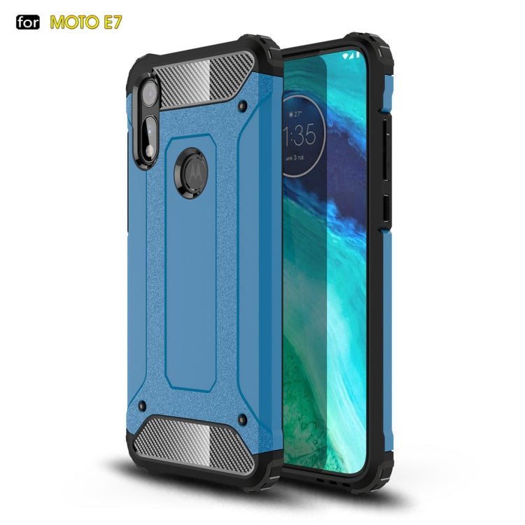 For Motorola Moto E 2020 Magic Armor TPU + PC Combination Case