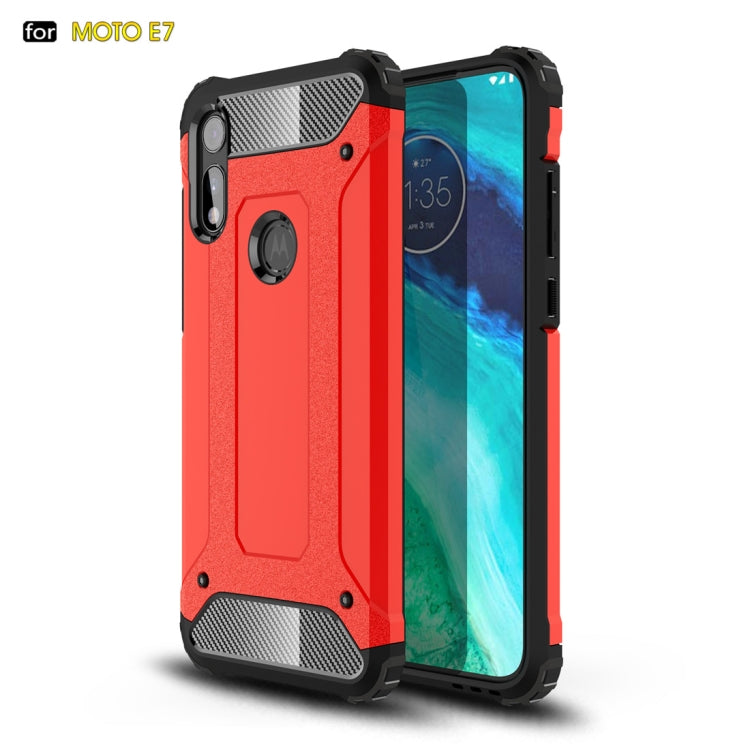 For Motorola Moto E 2020 Magic Armor TPU + PC Combination Case