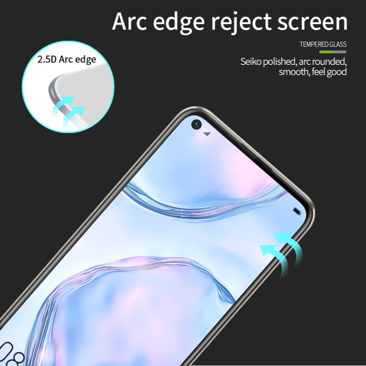 For Huawei P40 Lite / Nova 6 SE MOFI 9H 2.5D Full Screen Tempered Glass Film