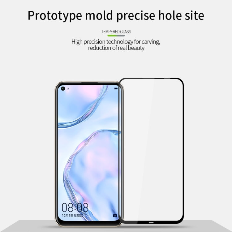 For Huawei P40 Lite / Nova 6 SE MOFI 9H 2.5D Full Screen Tempered Glass Film