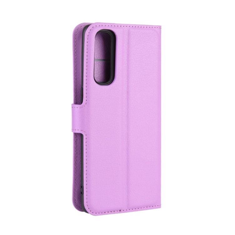 For OPPO Find X2 Litchi Texture Horizontal Flip PU Leather Protective Case with Holder & Card Slots & Wallet