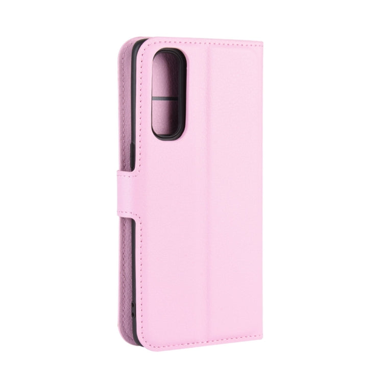 For OPPO Find X2 Litchi Texture Horizontal Flip PU Leather Protective Case with Holder & Card Slots & Wallet