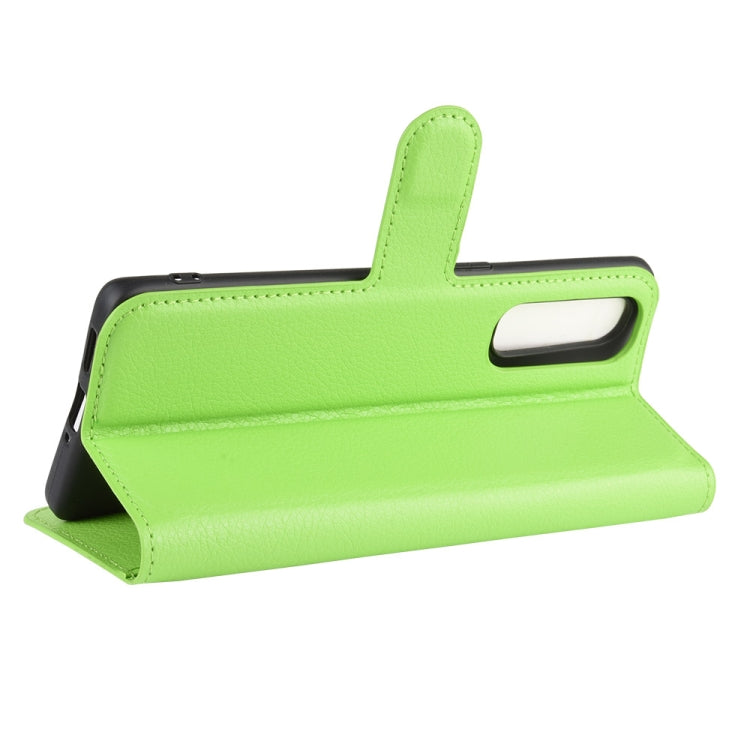 For OPPO Find X2 Litchi Texture Horizontal Flip PU Leather Protective Case with Holder & Card Slots & Wallet