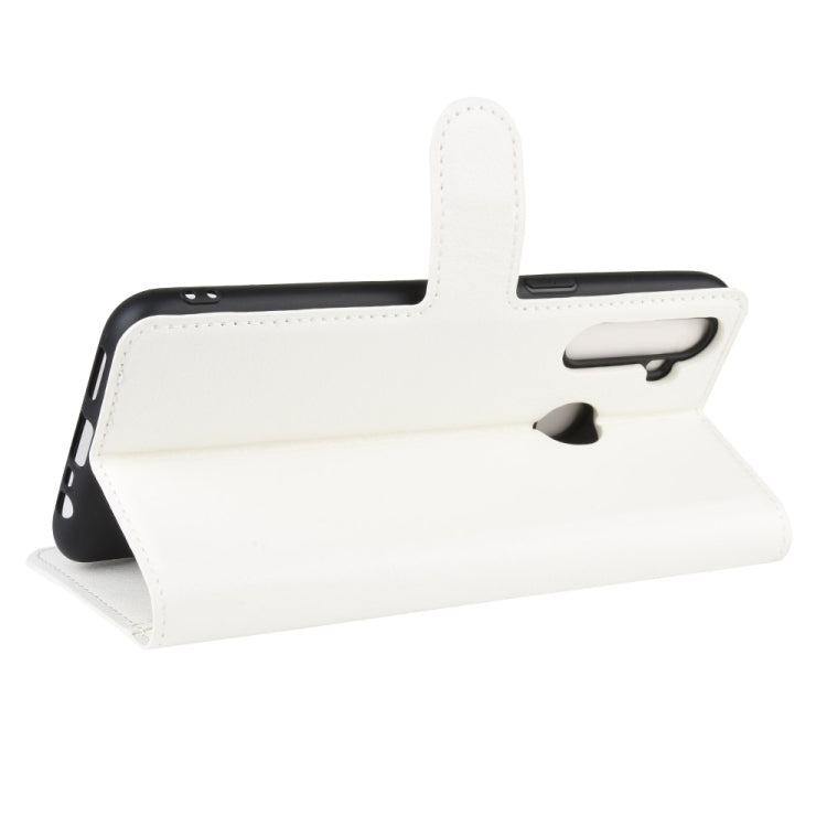 For OPPO Realme C3 (3 Cameras) Litchi Texture Horizontal Flip Protective Case with Holder & Card Slots & Wallet