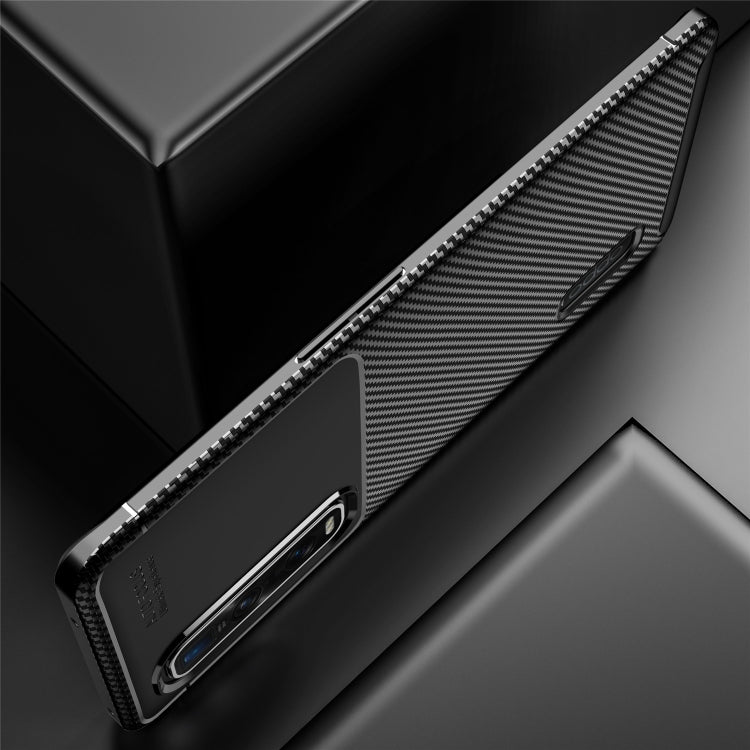 For OPPO Find X2 Pro Carbon Fiber Texture Shockproof TPU Case