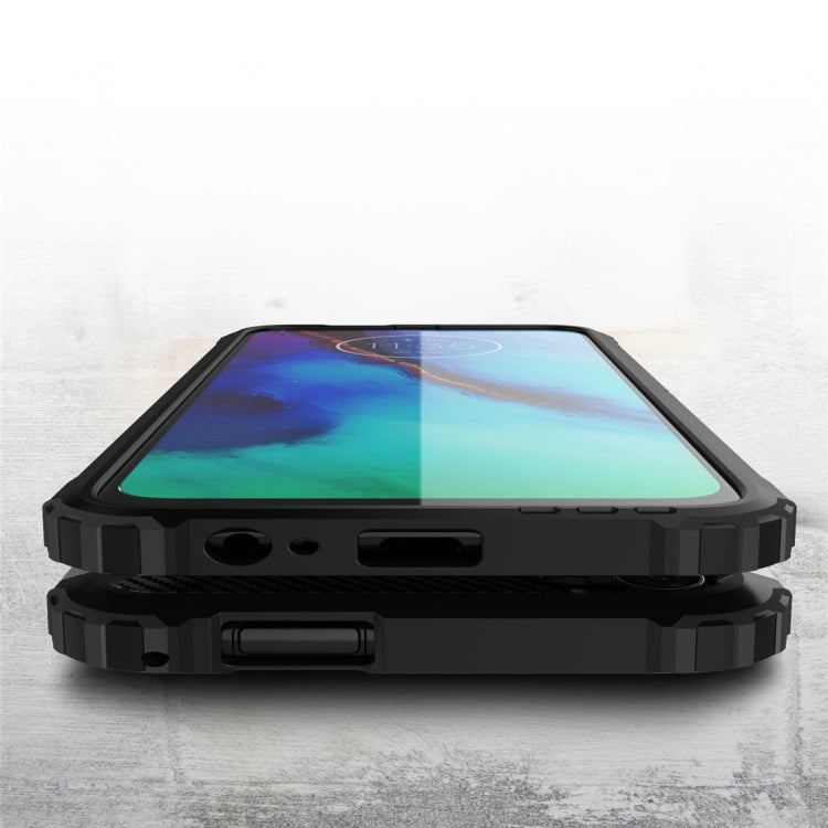 For Moto One Fusion Plus Magic Armor TPU + PC Combination Case