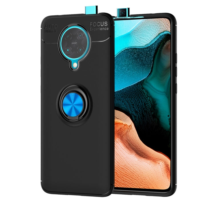 For Xiaomi Redmi K30 Pro Metal Ring Holder 360 Degree Rotating TPU Case
