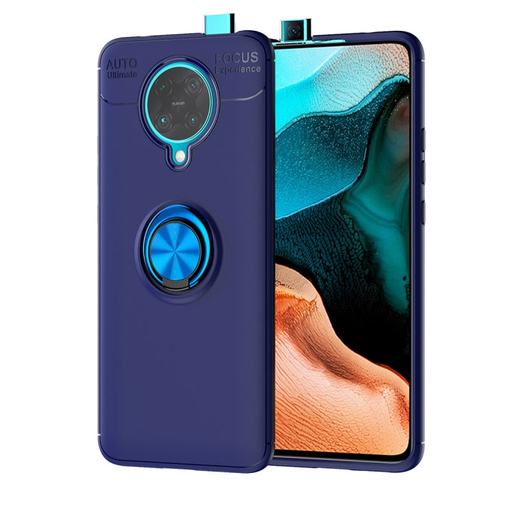 For Xiaomi Redmi K30 Pro Metal Ring Holder 360 Degree Rotating TPU Case