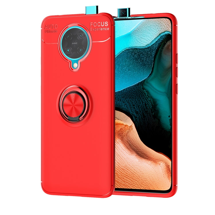 For Xiaomi Redmi K30 Pro Metal Ring Holder 360 Degree Rotating TPU Case