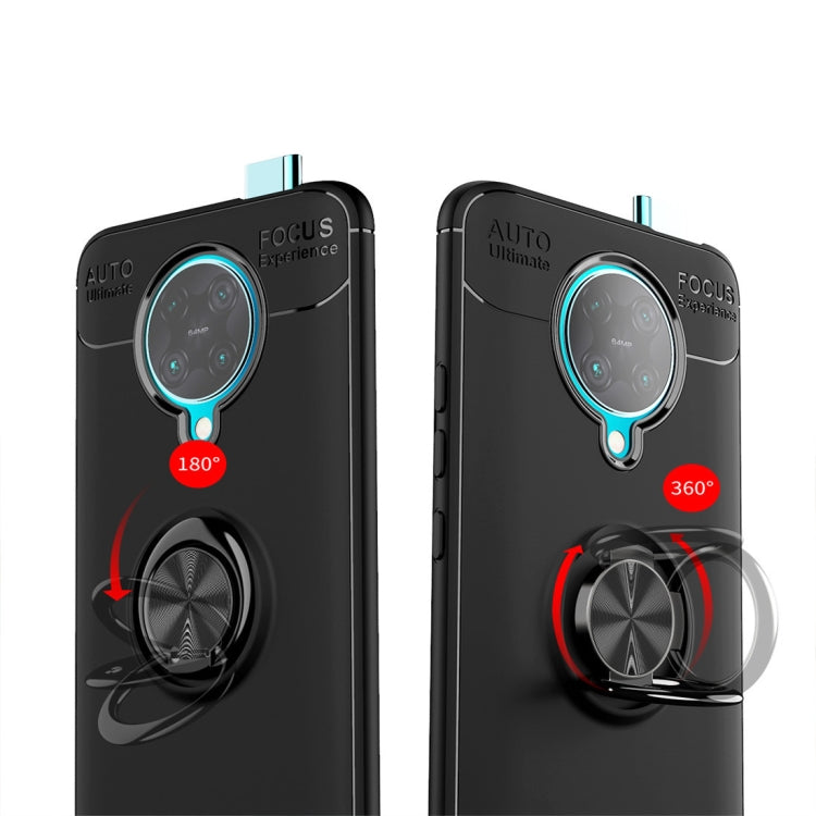 For Xiaomi Redmi K30 Pro Metal Ring Holder 360 Degree Rotating TPU Case